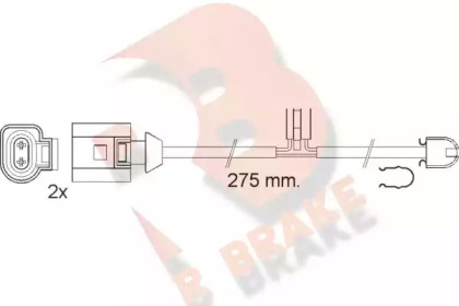 Контакт (R BRAKE: 610565RB)